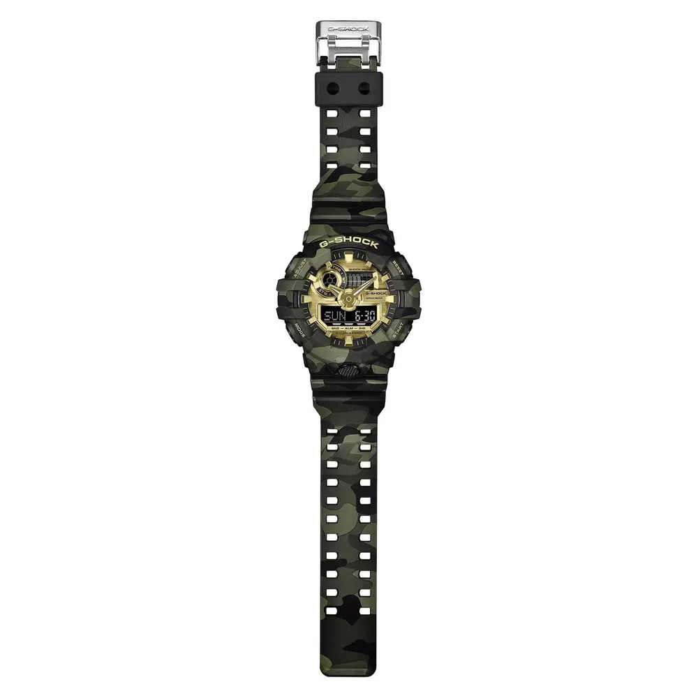 G Shock Men's Bold Camo Series GA-700CMG-3AER Digital Watch detail 3