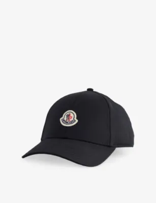 MONCLER Brand-Badge Cotton Baseball Cap