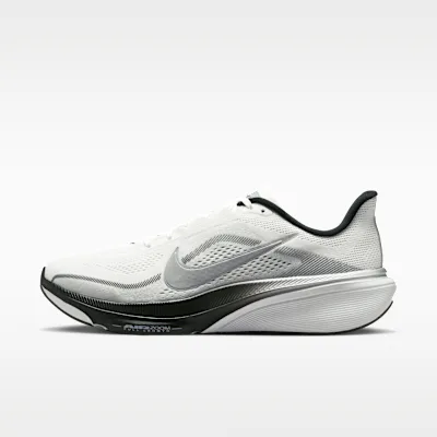 Nike Pegasus 42 Men's Road-Running Shoes - Summit White/Photon Dust/Black/Metallic Silver