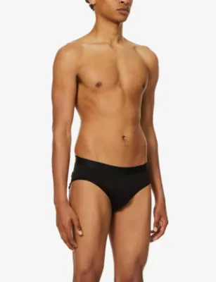 DEREK ROSE Jack branded-waistband stretch-cotton briefs detail 2