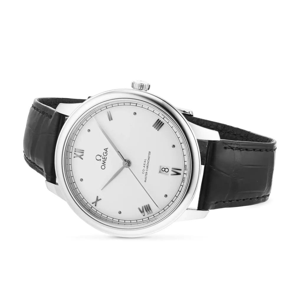 Omega De Ville Prestige Co-Axial Master Chronometer 40mm Mens Watch Silver detail 2