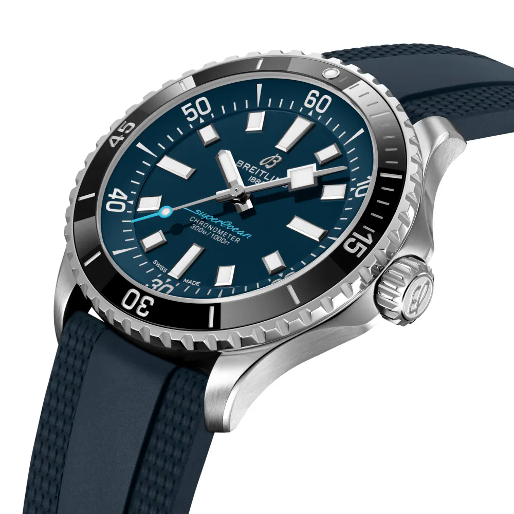 Breitling Superocean Automatic 42mm UK Limited Edition Mens Watch Blue Rubber The For Him Group Exclusive in Blue, additional product view 2