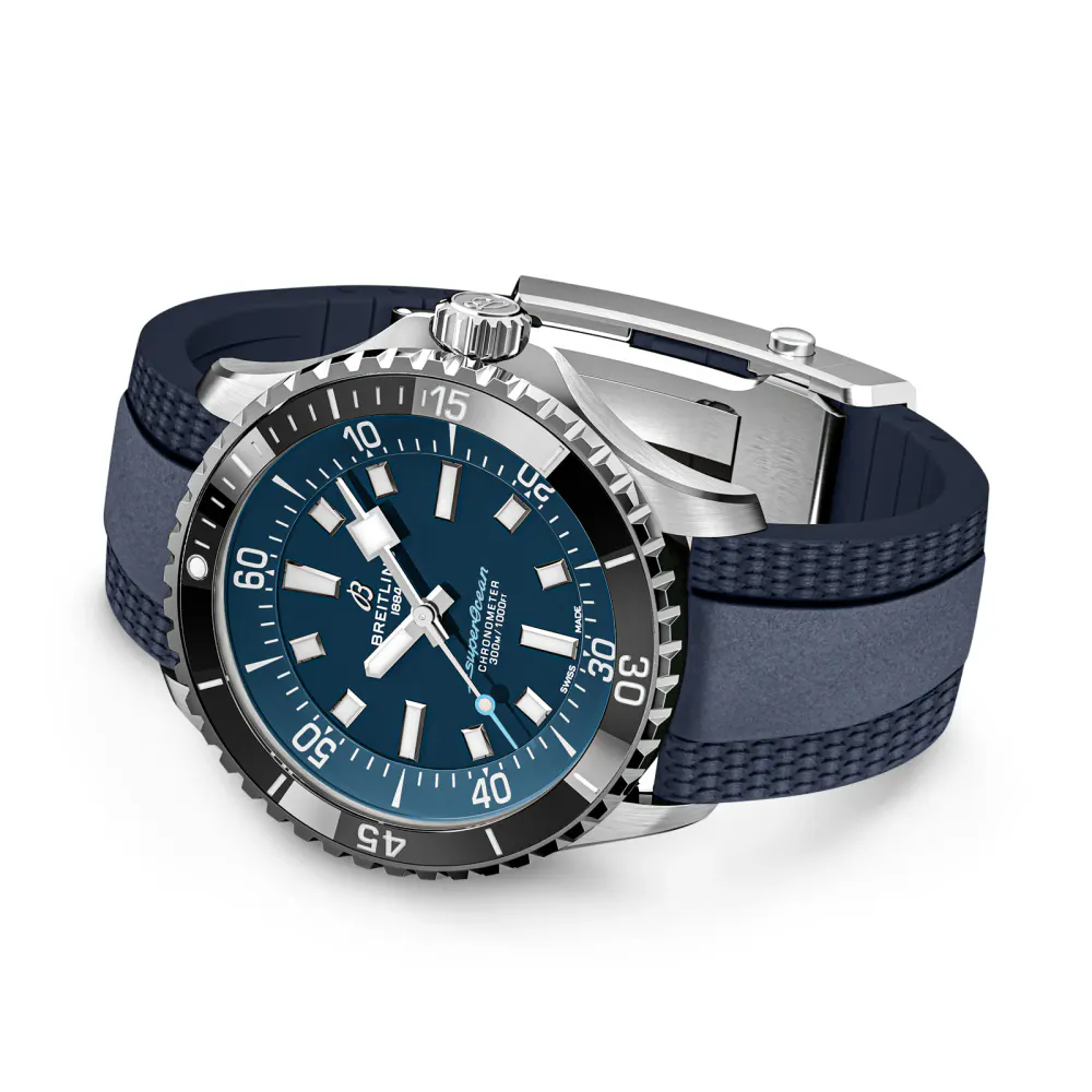 Breitling Superocean Automatic 42mm UK Limited Edition Mens Watch Blue Rubber The For Him Group Exclusive in Blue, additional product view 3