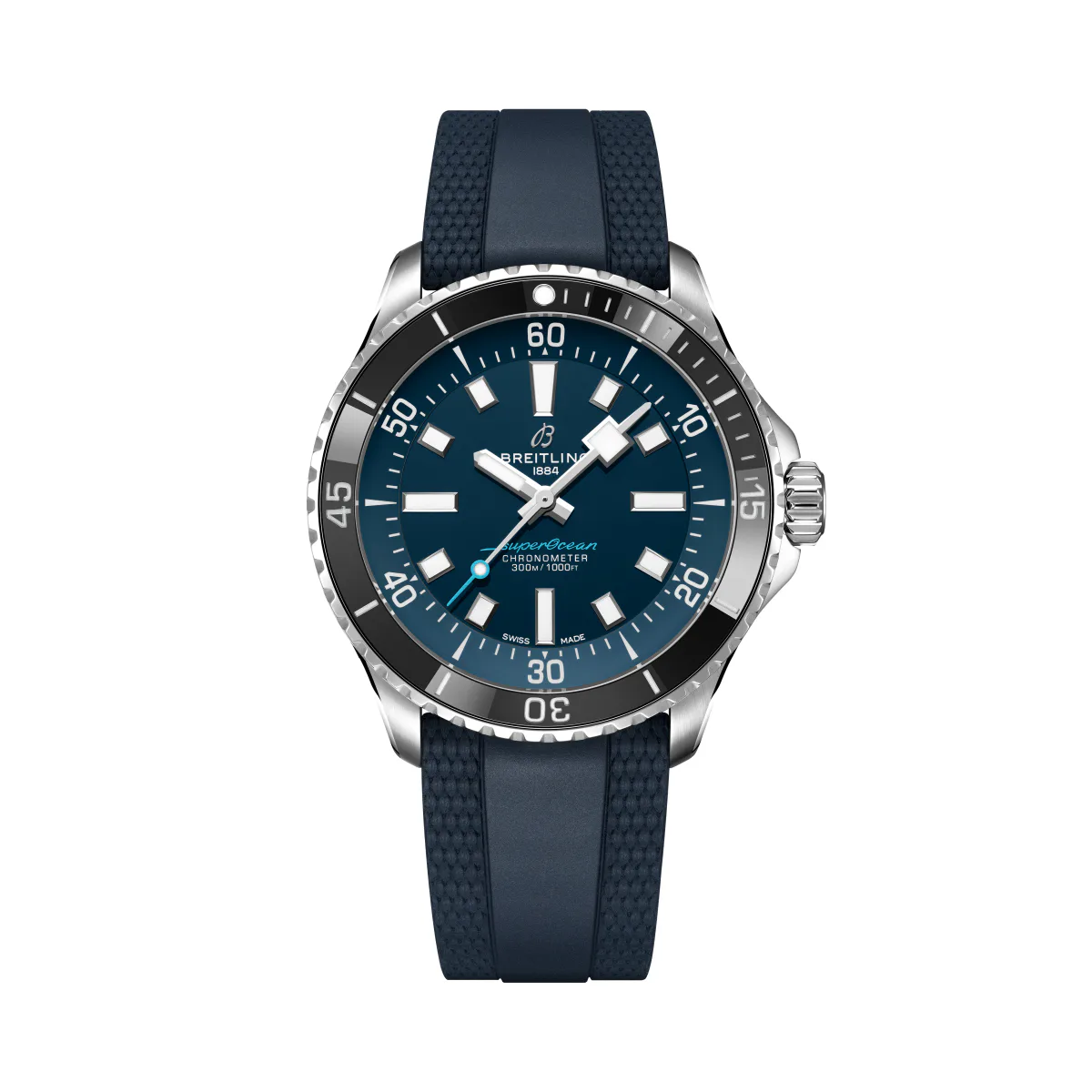Breitling Superocean Automatic 42mm UK Limited Edition Mens Watch Blue Rubber The For Him Group Exclusive