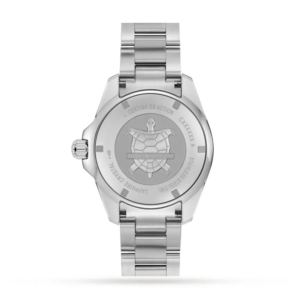 Certina Aqua DS Action Diver Green Dial 43mm Mens Watch in Green, additional product view 2