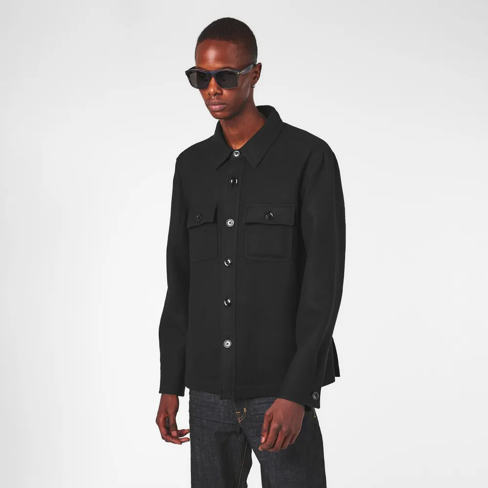 Tom Ford Men's Structured Overshirt detail 3