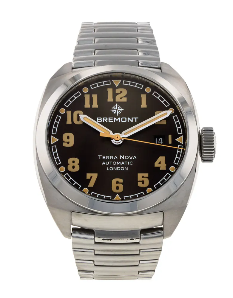 Bremont Terra Nova Terra Nova 40.5 — 2025 — Excellent in Black Arabic – Pre-owned watches