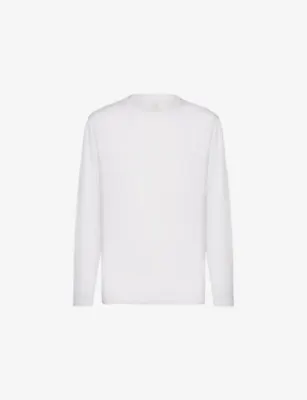 BOGGI MILANO Crewneck Long-Sleeve Cotton T-Shirt