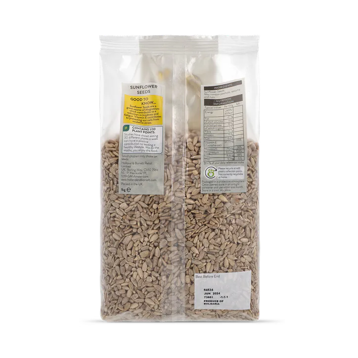 For Him Sunflower Seeds 1kg detail 2