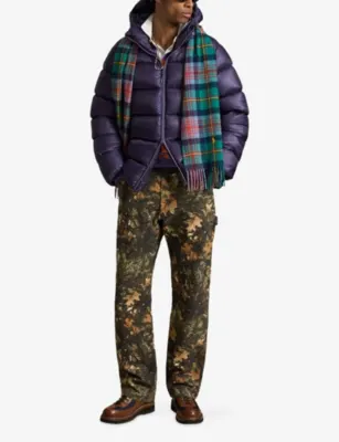 POLO RALPH LAUREN Hooded Shell Puffer Jacket in Juneberry, additional product view 2