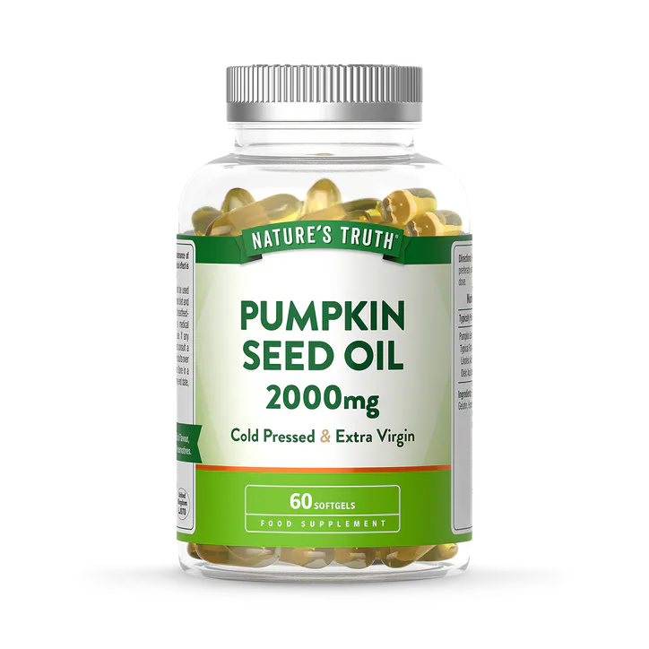 Nature's Truth Pumpkin Seed Oil 2000mg - 60 Softgels