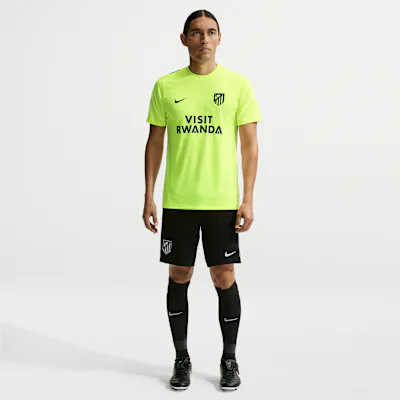 Nike Atlético Madrid Strike Men's Nike Dri-FIT Football Knit Shorts - Black/Deep Royal Blue/White