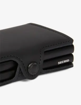 SECRID Twinwallet leather and metal cardholder detail 2
