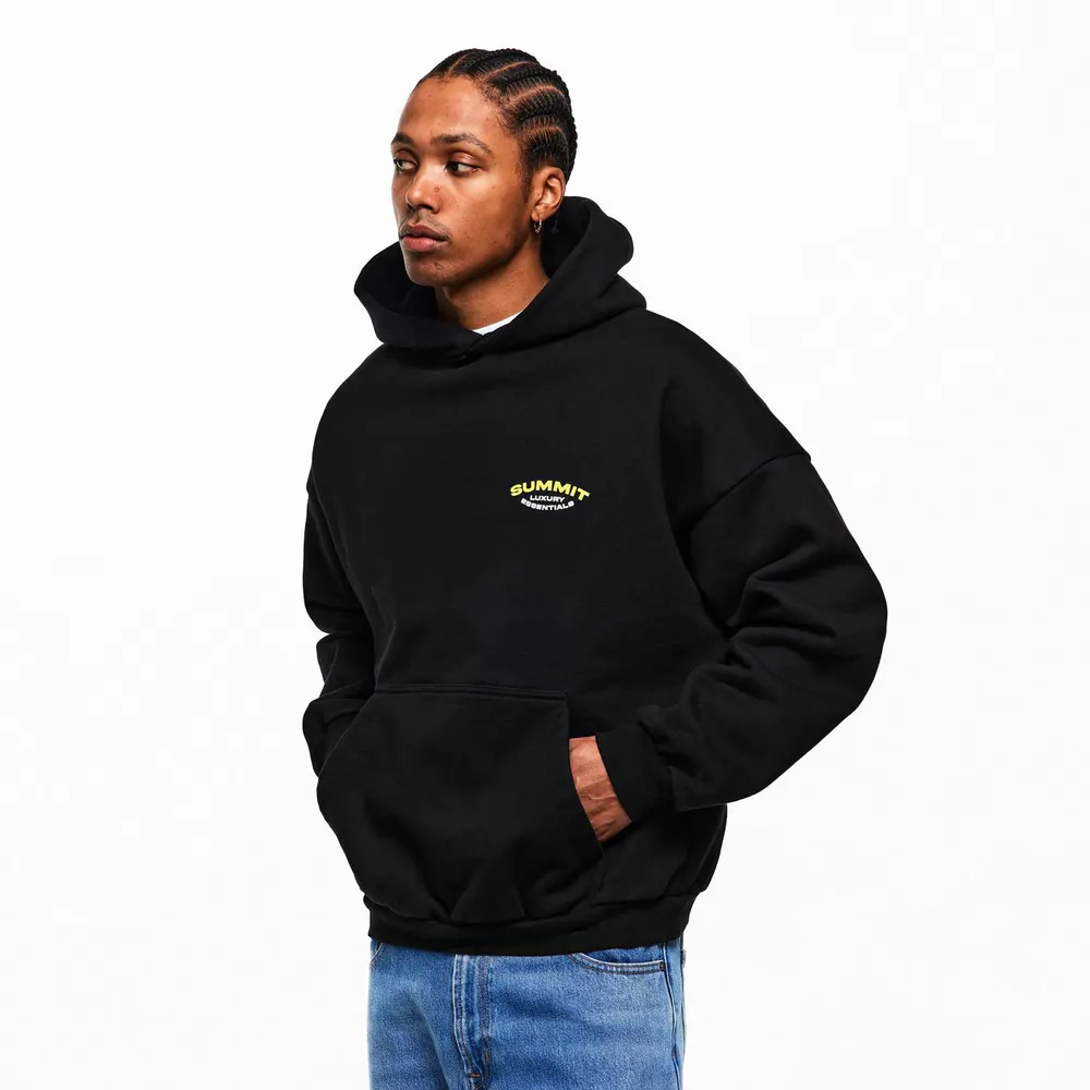 Summit Men's Lux Overhead Hoodie detail 3