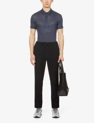 ORLEBAR BROWN Sebastian regular-fit linen polo shirt detail 2