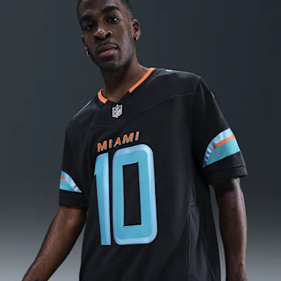 Nike Tyreek Hill Miami Dolphins Rivalries Collection Men's Nike Dri-FIT NFL Limited Jersey - Pitch Blue