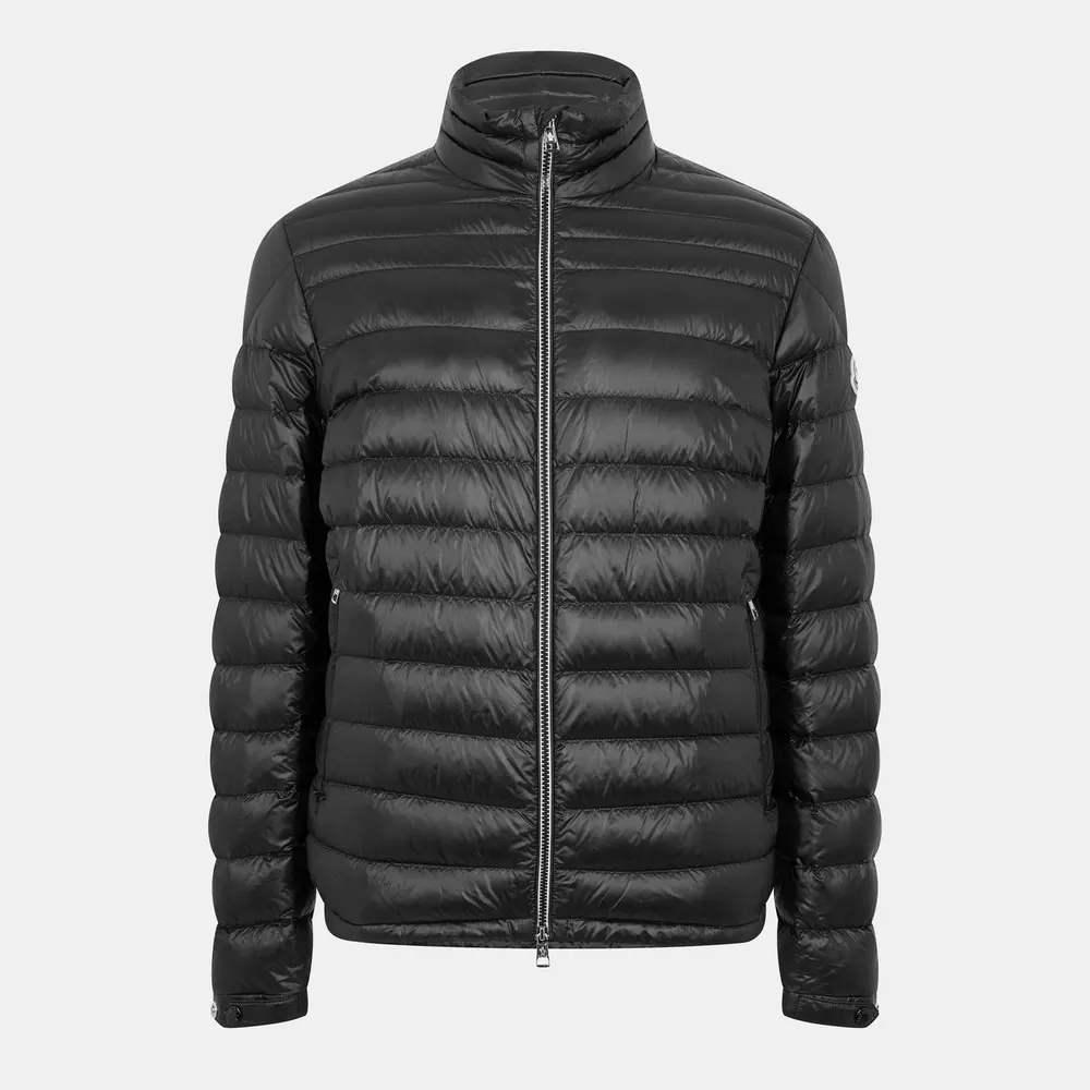 Moncler Men's Arnique Down Hip Length Long Sleeve Short Puffer Jacket