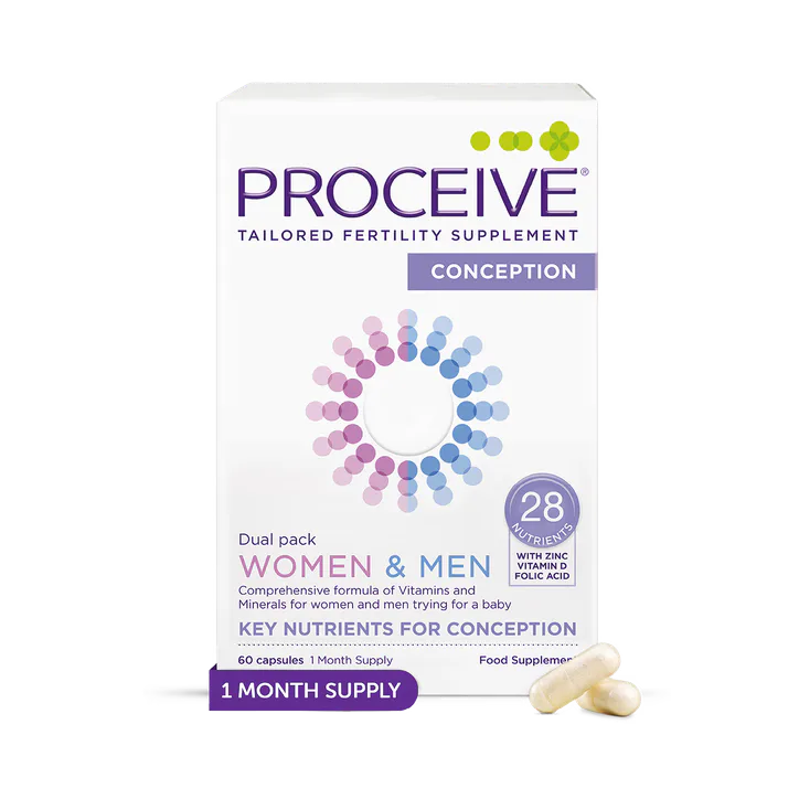 Proceive PROCEIVE® Women & Men Dual Pack Advanced Fertility Supplement 120 Capsules, additional product view 2