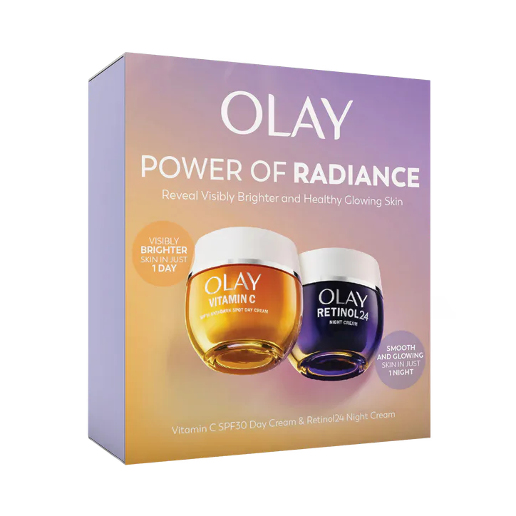 Olay Radiance Renewal Giftset: Vitamin C SPF30 Day Cream + Retinol 24 Night Cream 50ml detail 2