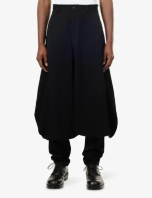 COMME DES GARCONS HOMME PLUS Balloon Wool Trousers detail 3