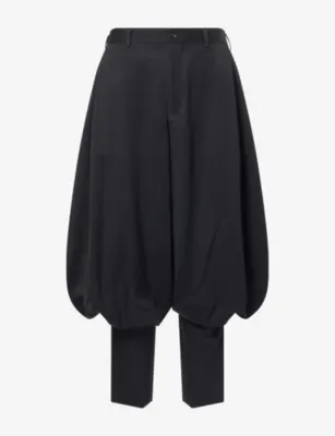 COMME DES GARCONS HOMME PLUS Balloon Wool Trousers