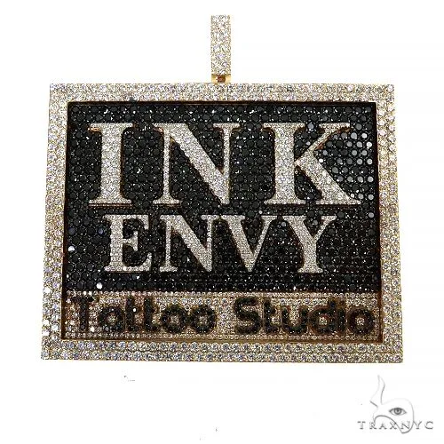 RINA - For Him CUSTOM Custom Made Diamond Pendant 67948 in Rose Gold – Pendant