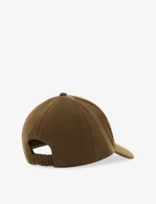 BOGGI MILANO Brand-Embroidered Knitted Baseball Cap - L/XL in BISCUIT, additional product view 3