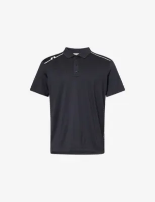 J.LINDEBERG Lionel Carryover Woven Polo Shirt