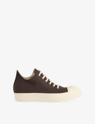 DRKSHDW Low Denim Trainers - EUR 45 / 11 UK MEN in MID BROWN – Mens | Trainers | Lace up trainers