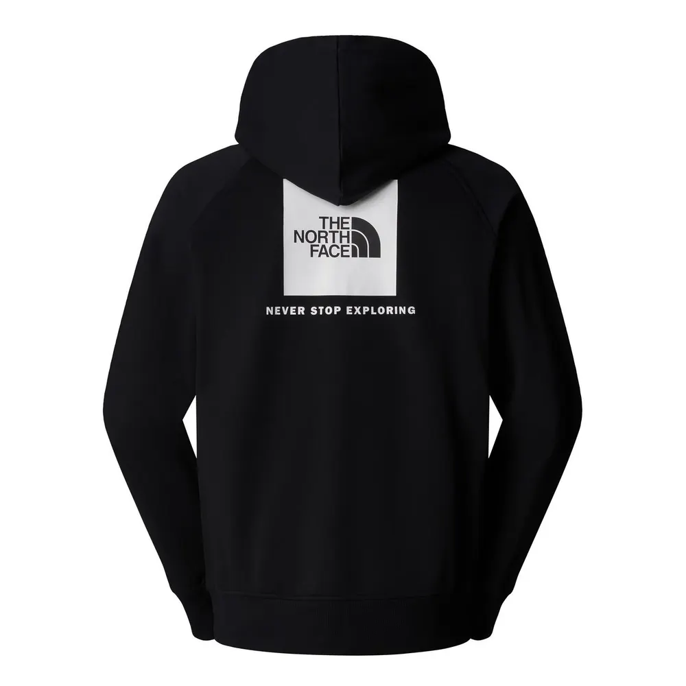 The North Face Mens Never Stop Exploring Cotton Long Sleeve Hoodie detail 2