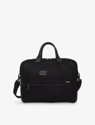 TUMI "Alpha 4 Medium 15"" Expandable Nylon Briefcase"