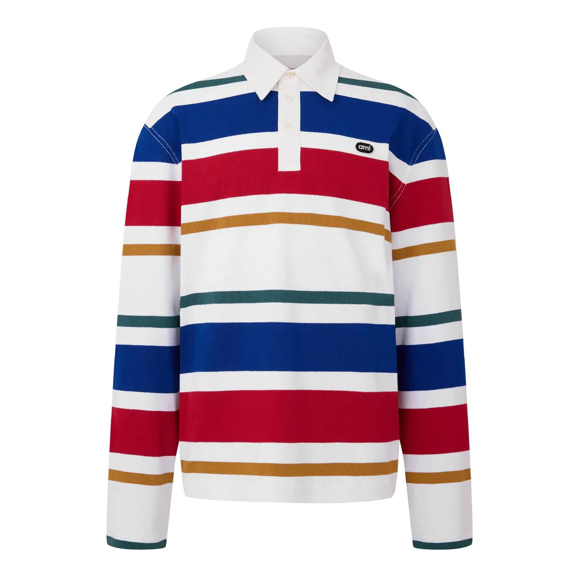 Ami Paris Ami Striped Rugby Sn63