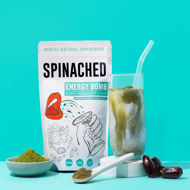 Spinached Energy Bomb Superfood Powder 200g, additional product view 3