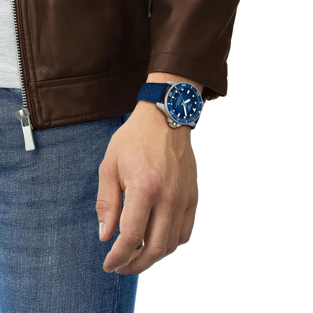 Tissot Men's Seastar PRO 44mm Analogue Automatic Watch detail 2