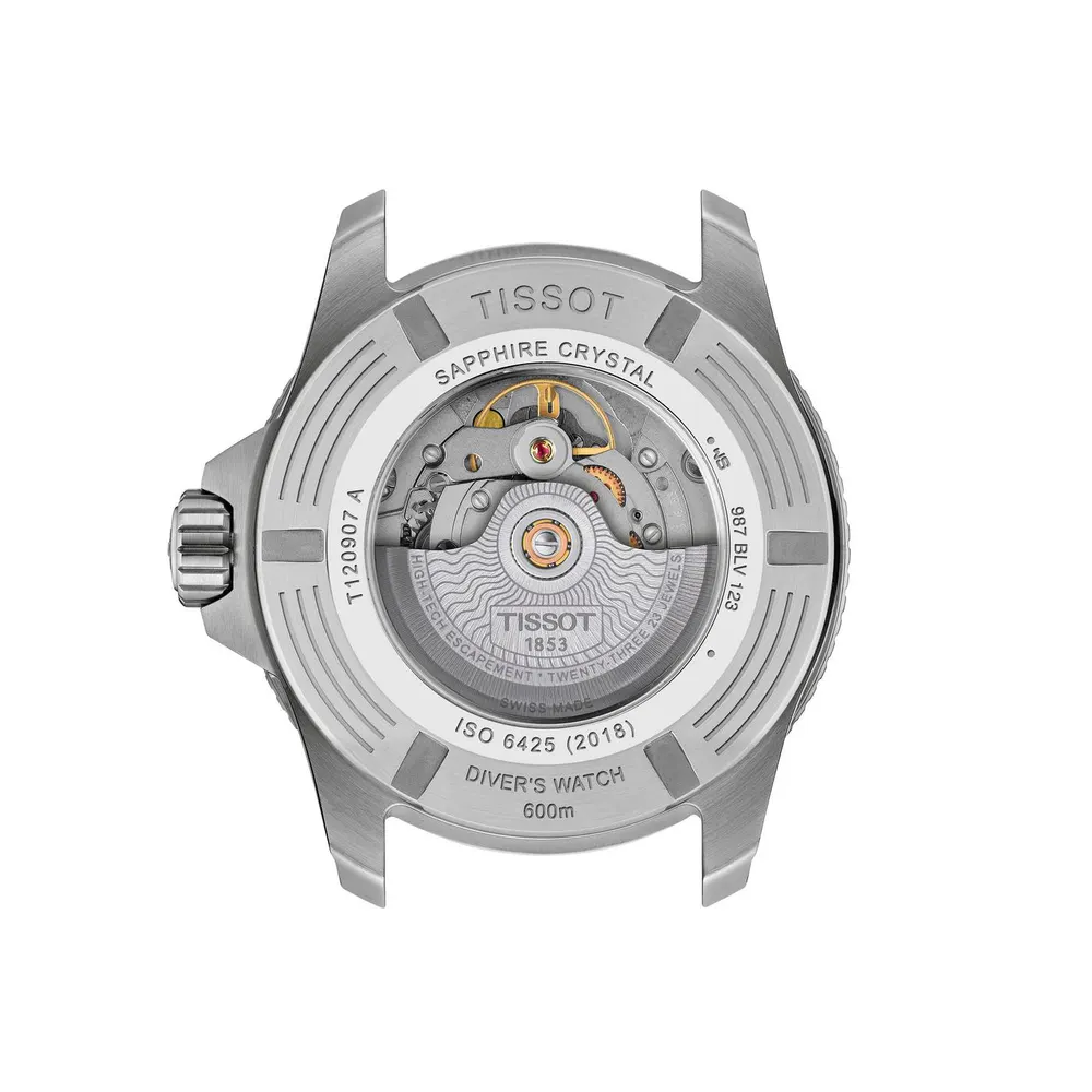 Tissot Men's Seastar PRO 44mm Analogue Automatic Watch detail 3