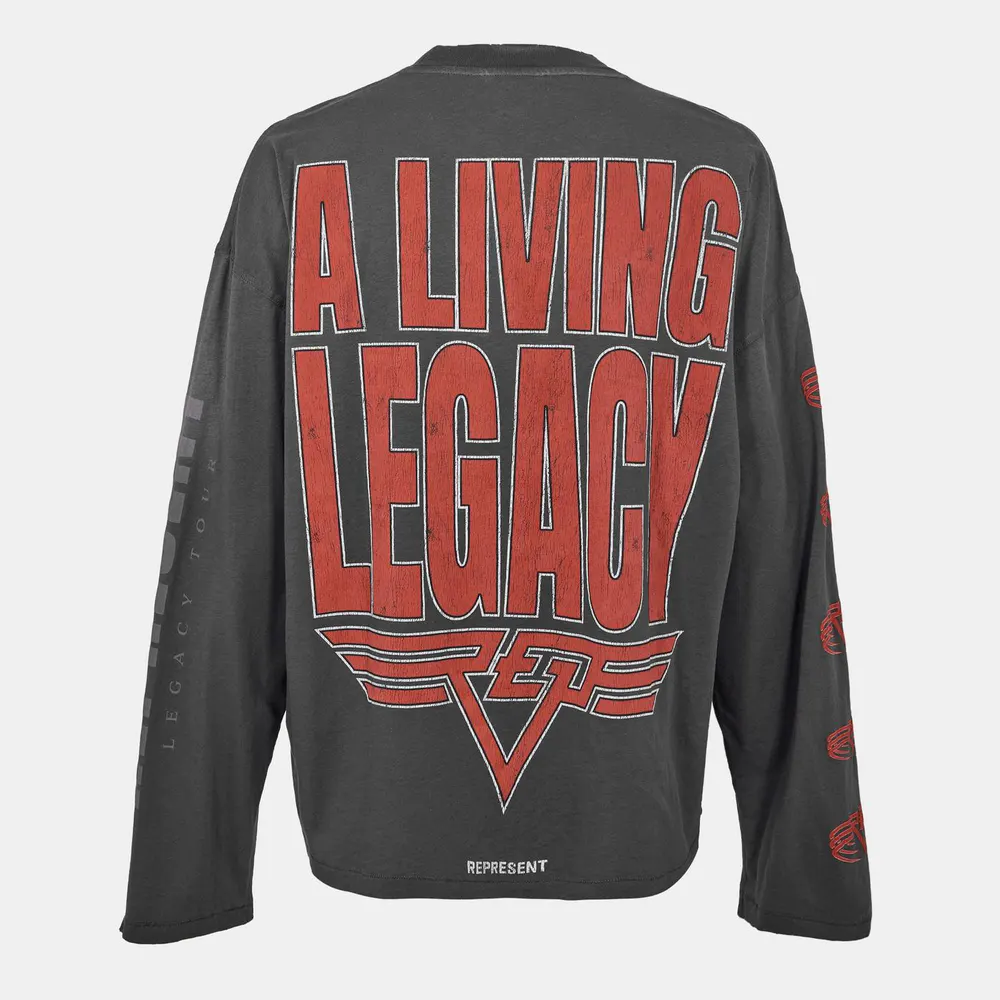 Represent Men's Legacy Long Sleeve T-Shirt detail 2