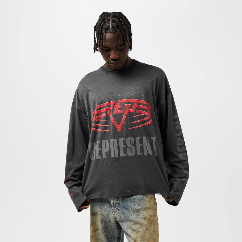 Represent Men's Legacy Long Sleeve T-Shirt detail 3