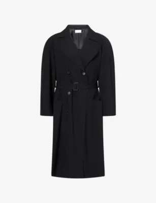 THE ROW Nivo Belted Wool Trench Coat