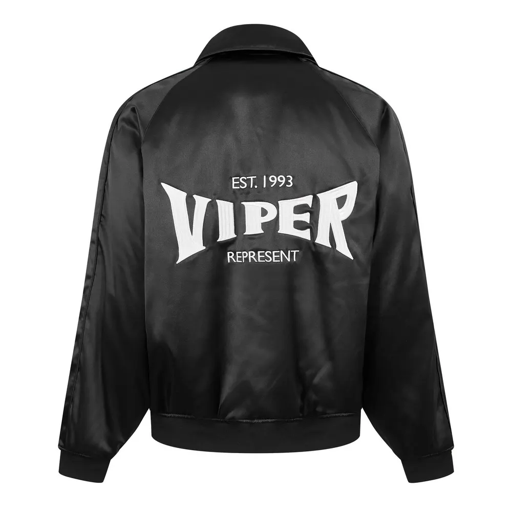Represent Men's Varsity Jacket detail 2