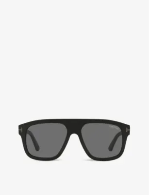 TOM FORD FT0777-N 56 Thor square-frame acetate sunglasses