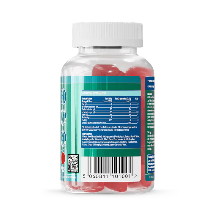 Nutrigums HAPPY FIBRE INULIN 60 GUMMIES, additional product view 3