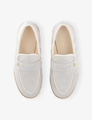ADIDAS Handball Spezial Suede Loafers - EUR 40.5 / 6.5 UK MEN in WONDER WHITE WONDER, additional product view 2