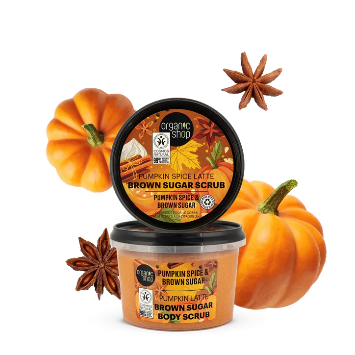 Organic Shop Pumpkin Spice Latte Body Scrub Pumpkin Spice & Brown Sugar 250ml detail 3