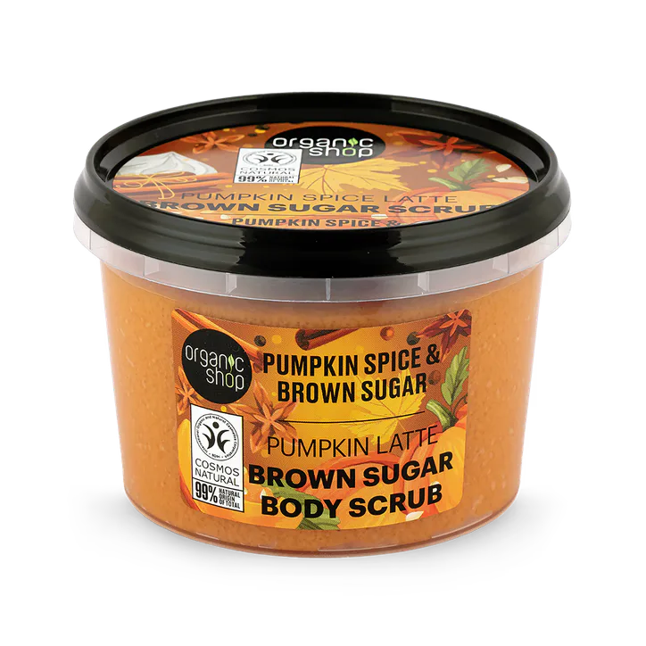 Organic Shop Pumpkin Spice Latte Body Scrub Pumpkin Spice & Brown Sugar 250ml