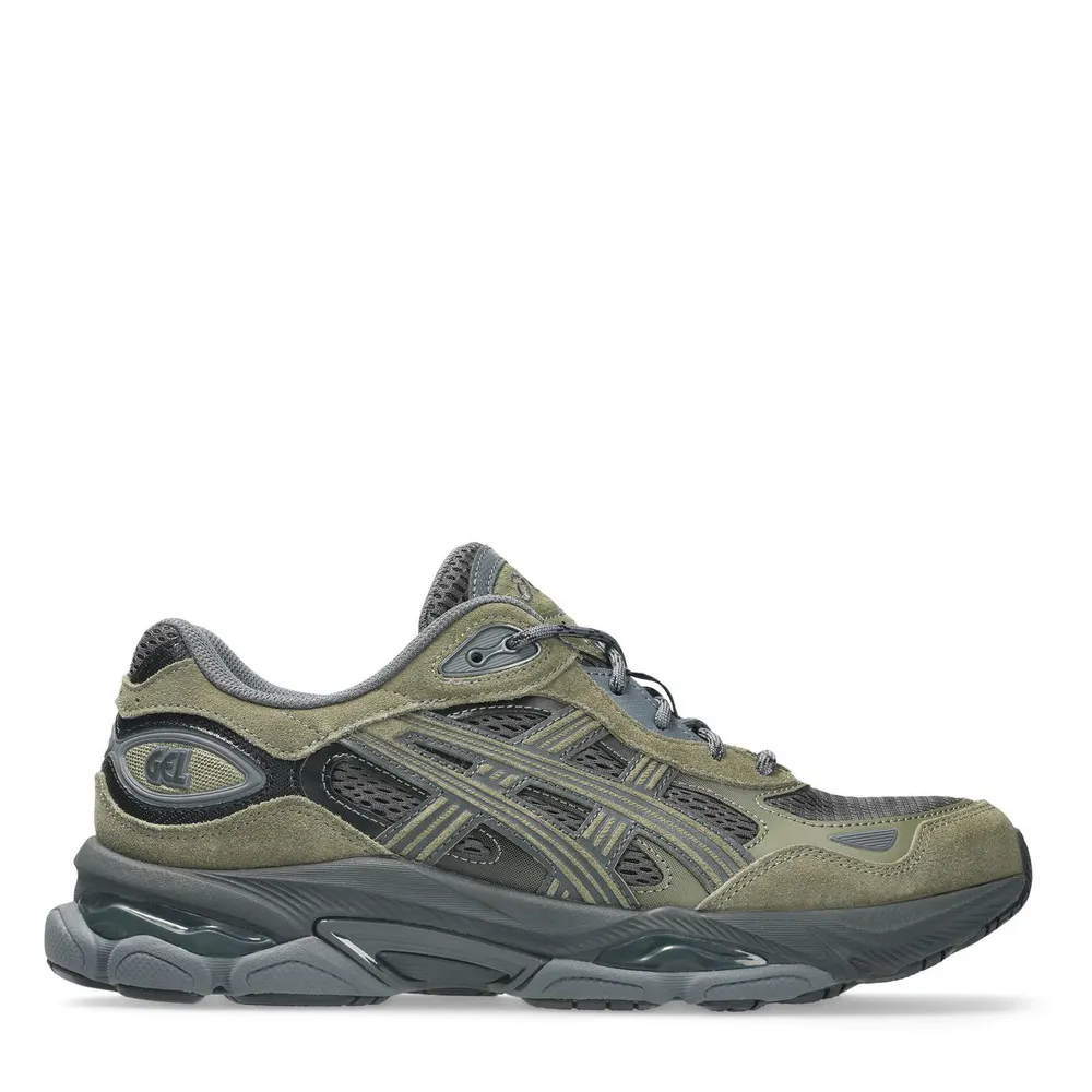 Asics Mens GEL-NYC 2.0 Shoes in Graphite/Green – Footwear
