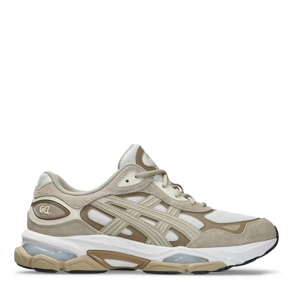 Asics Mens GEL-NYC 2.0 Shoes in White/Feather – Footwear