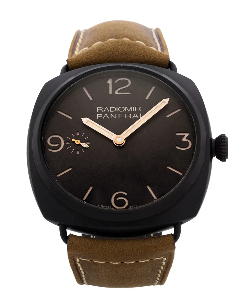 Panerai Radiomir Manual PAM00504 — 2013 — Excellent in Brown Quarter Arabic – Pre-owned watches