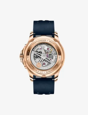 IWC Portugieser Yacht Club Moon & Tide 44.6mm 18ct 5N Gold Automatic Watch detail 2