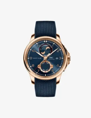 IWC Portugieser Yacht Club Moon & Tide 44.6mm 18ct 5N Gold Automatic Watch