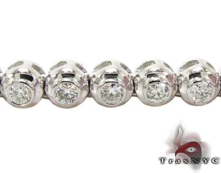 RINA - For Him FACTORY Diamond Bezel Chain 24 Inches 4mm 27939 in Rose Gold – Chain